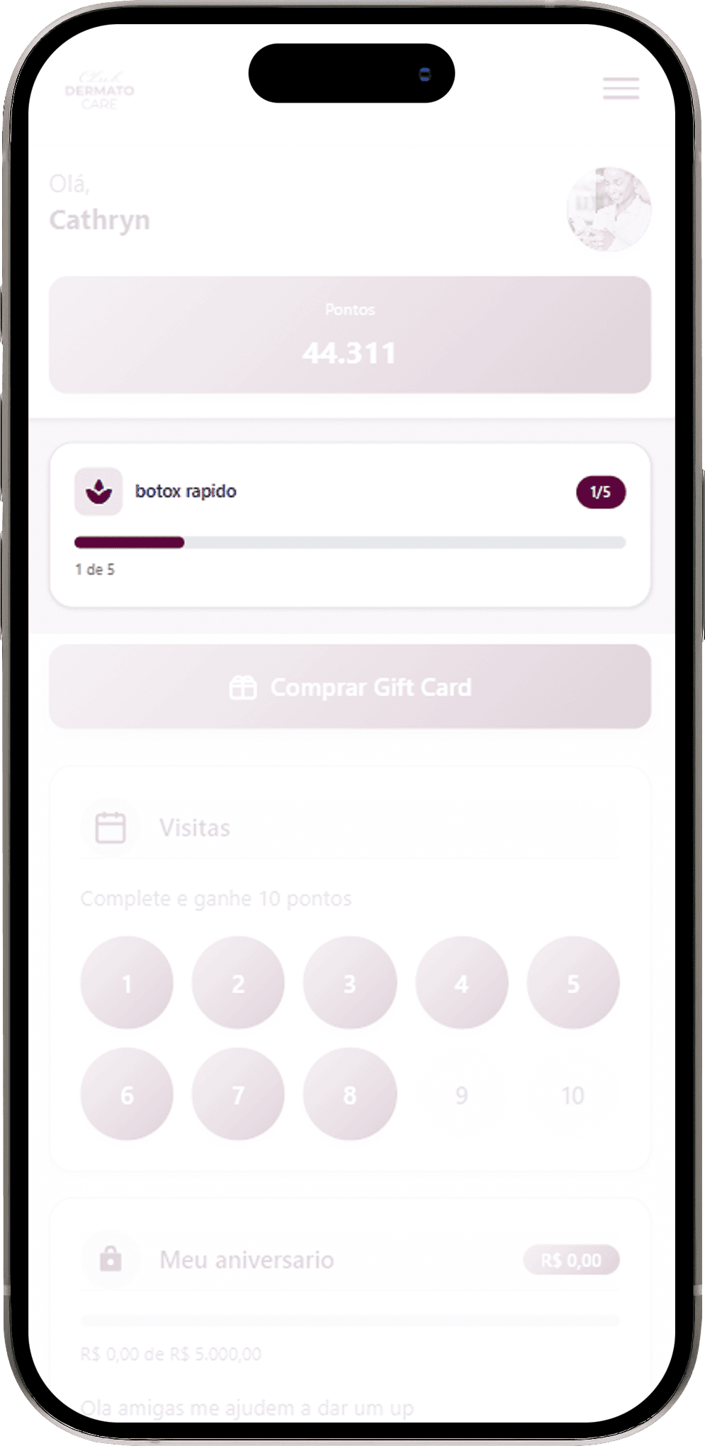 Aplicativo do paciente